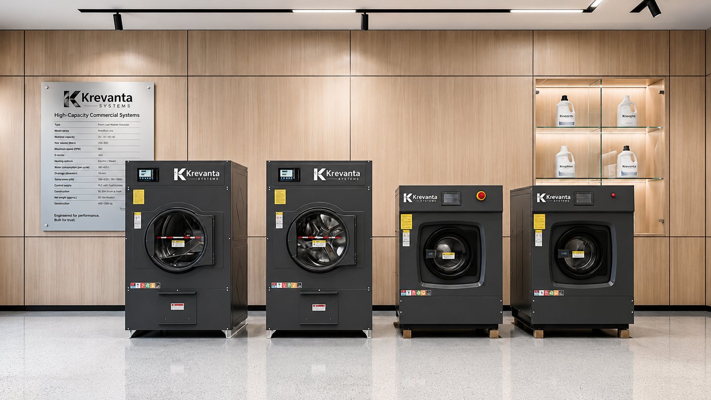 Krevanta equipment showroom